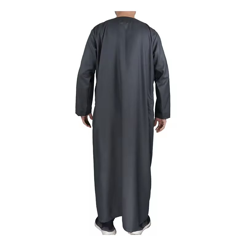 2024 Wholesale New Style Muslim Men Thobe XJ0207 MOQ 144pcs
